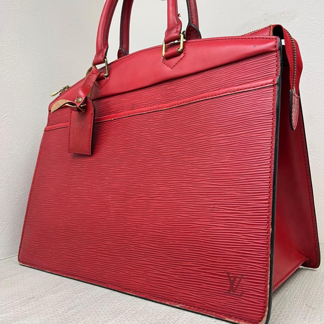 LOUIS VUITTON エピ リヴィエラ 赤 ハンドバッグ