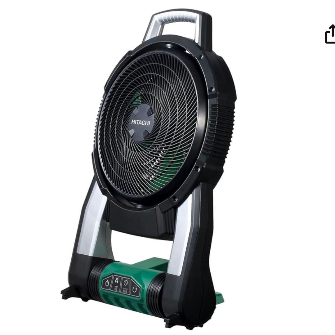 HiKOKI業務用扇風機 首振り機能付き　UF18DSAL(NN) コードレス