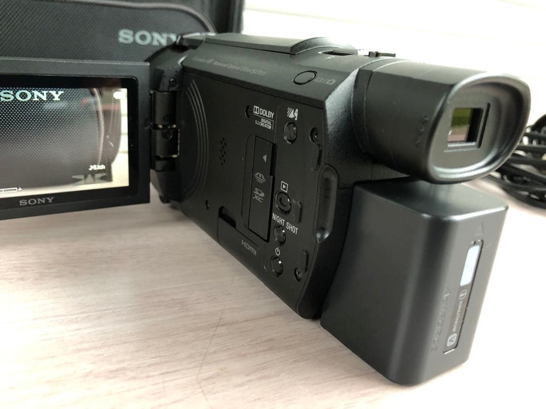 SONY デジタル 4Kビデオカメラレコーダー FDR-AX55 ハンディカム