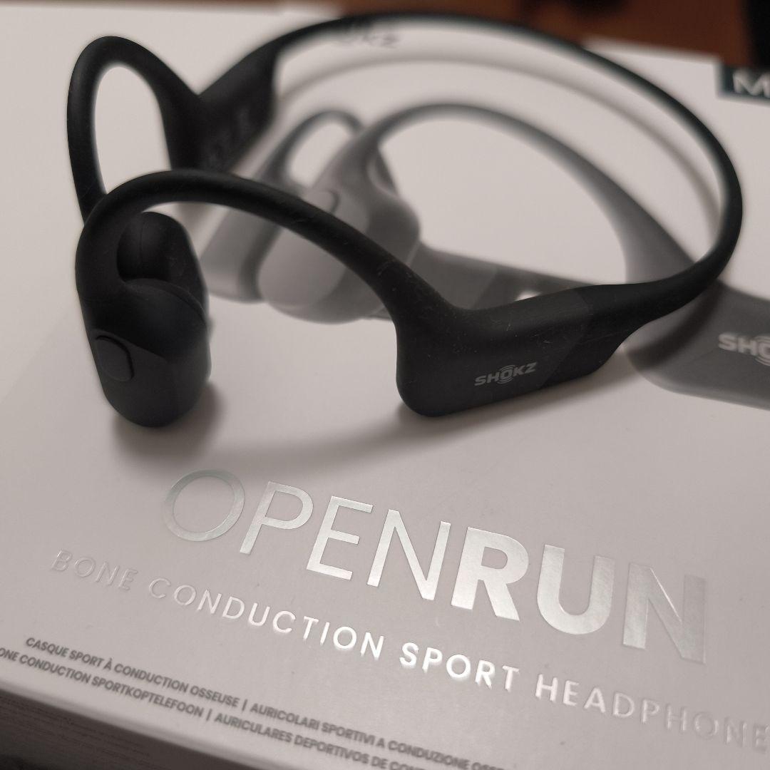 SHOKZ OPENRUN Mini 骨伝導イヤホン ブラック