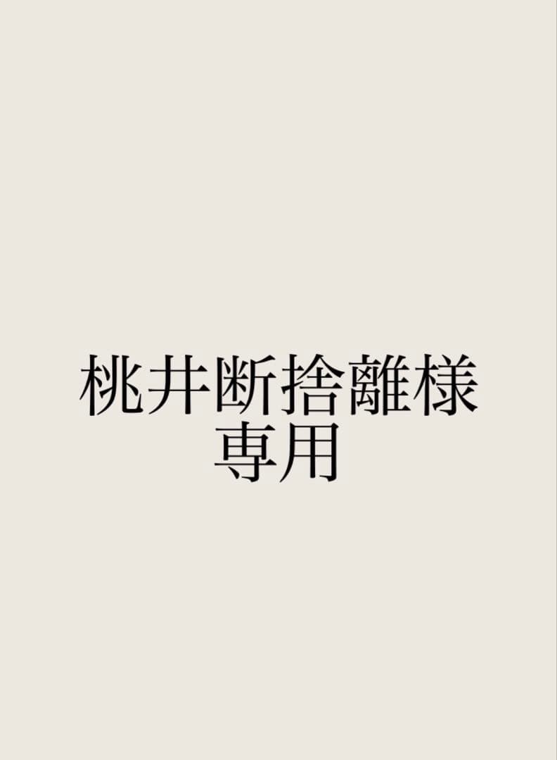 桃井断捨離