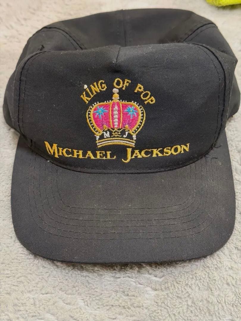 美品90s Michael Jackson マイケルジャクソン ツアーキャップ