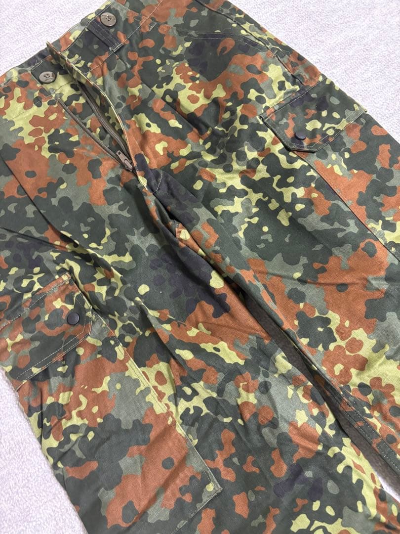 ドイツ連邦軍(BW)フレック迷彩ジャケット & パンツ セット