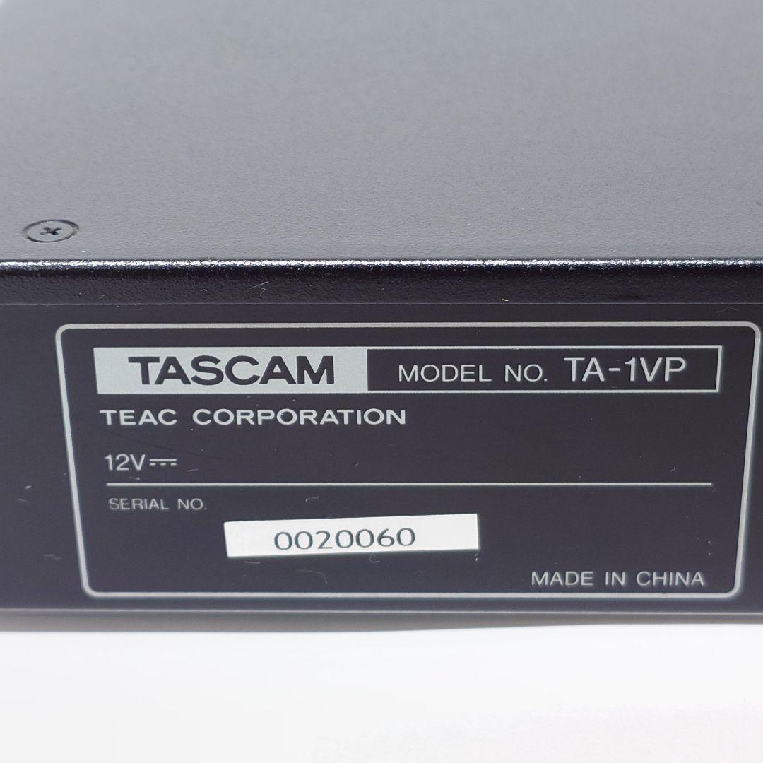 【美品】TASCAM TA-1VP マイクプリアンプ タスカム