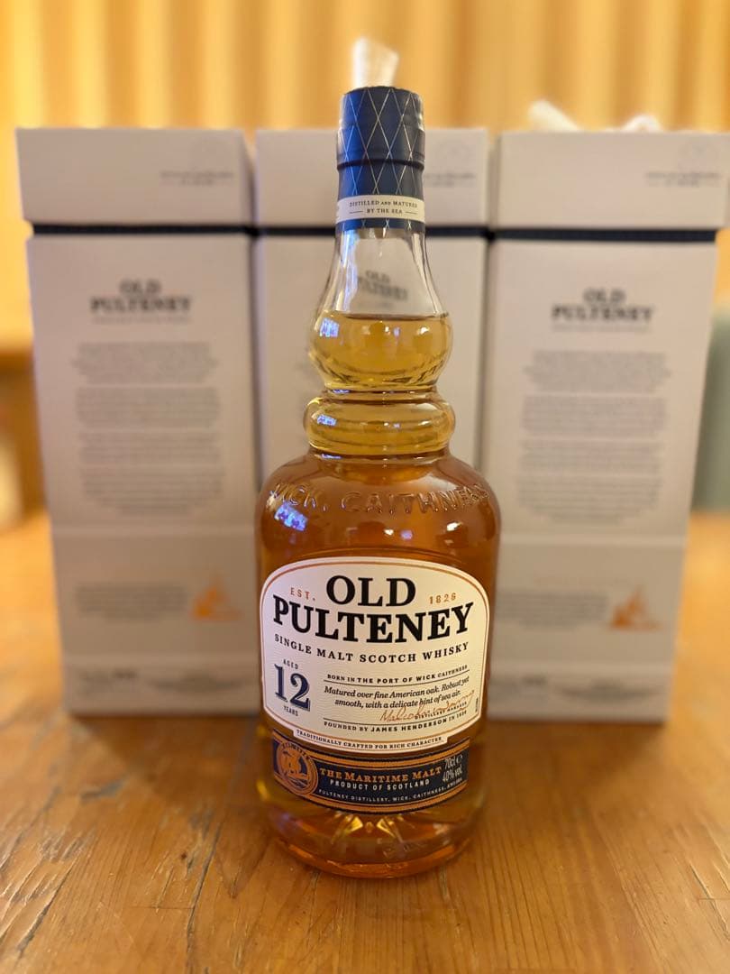 オールドプルトニー　12年　シングルモルト　700ml 3本セット