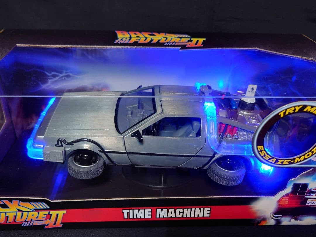 ミニカー Jada BACK TO THE FUTURE II TIME MACHINE
