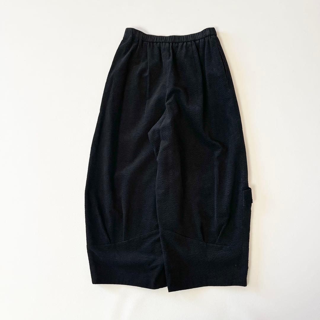 ▼美品✨慈雨【40】サルエルコーデュロイパンツ 変形ポケット ゆったりリラックス