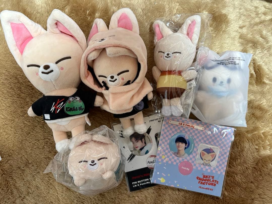 StrayKids アイエン FoxI.Ny トレカ&ぬいぐるみセット