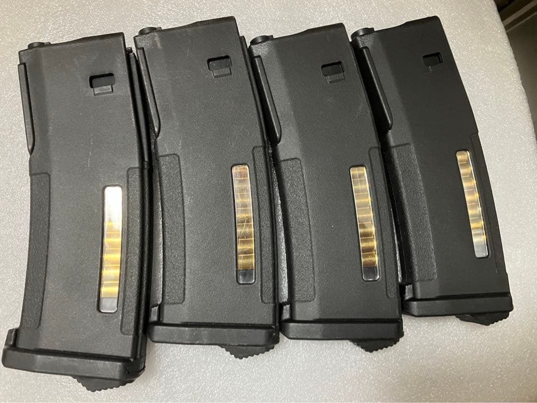 次世代M4用マグプル PTS EPMマガジン4 個セット