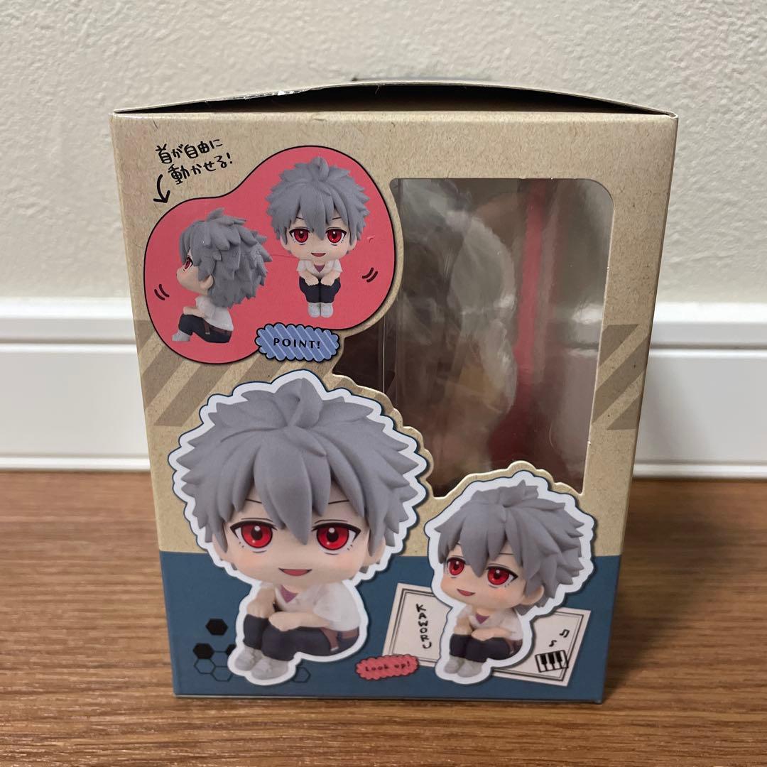 るかっぷ　エヴァンゲリオン　碇シンジ 渚カヲル フィギュア　特典座布団付き