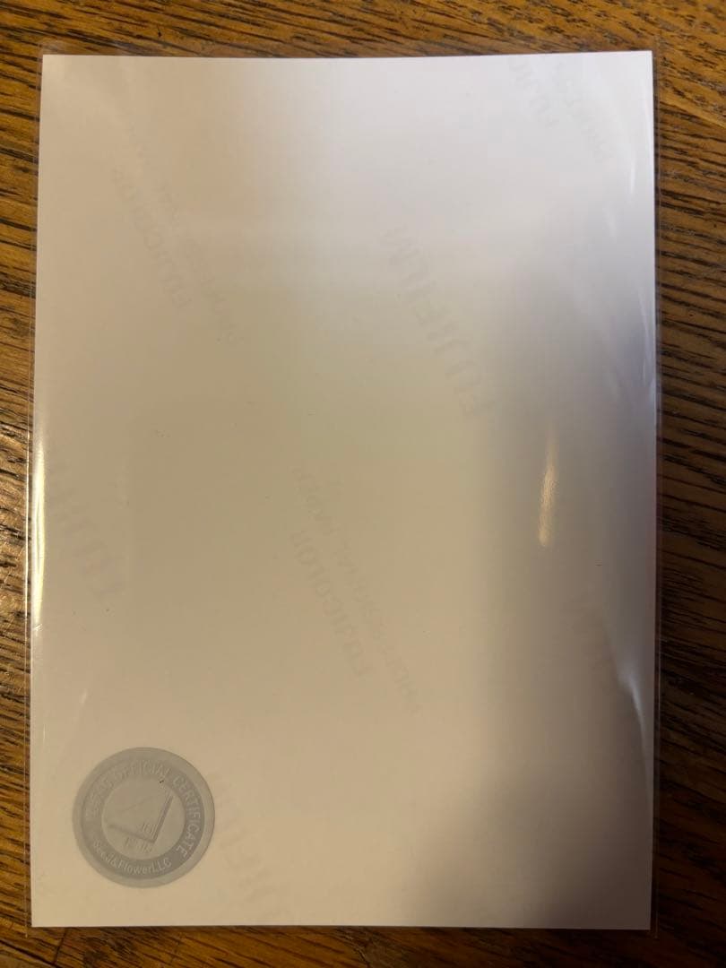 村山美羽 2024年クリスマスサンタ衣装 ヨリ サイン入り写真