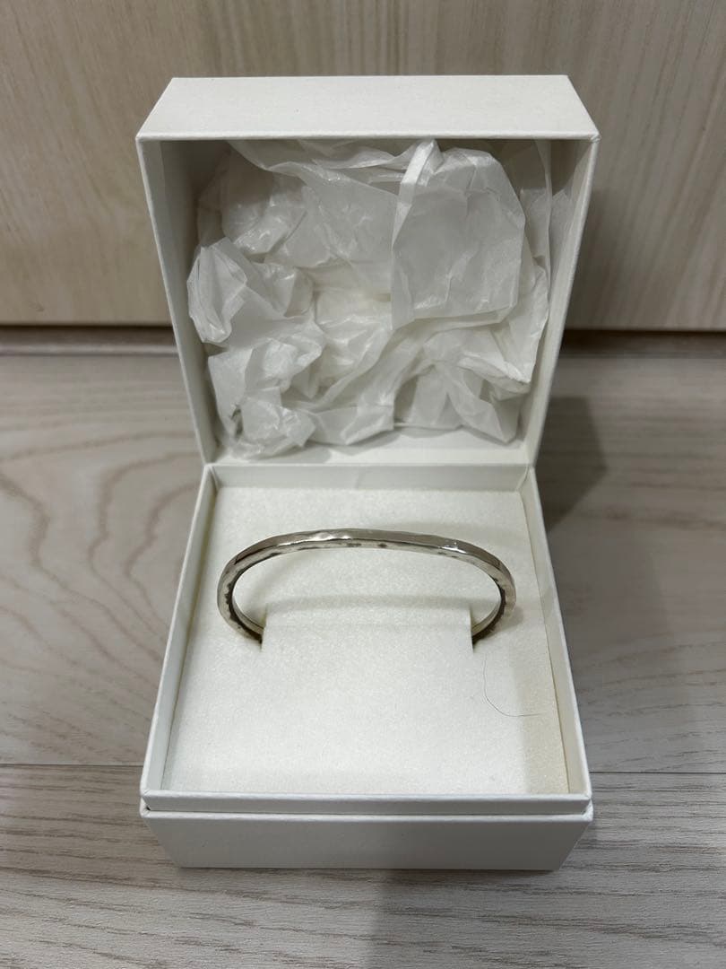 e.m. シルバーバングル　サイズM 3㎜