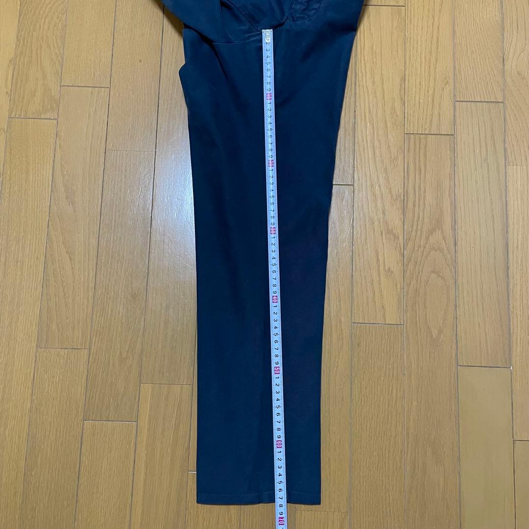 INCOTEX 100型 チノW29 ガーメントダイ ネイビー