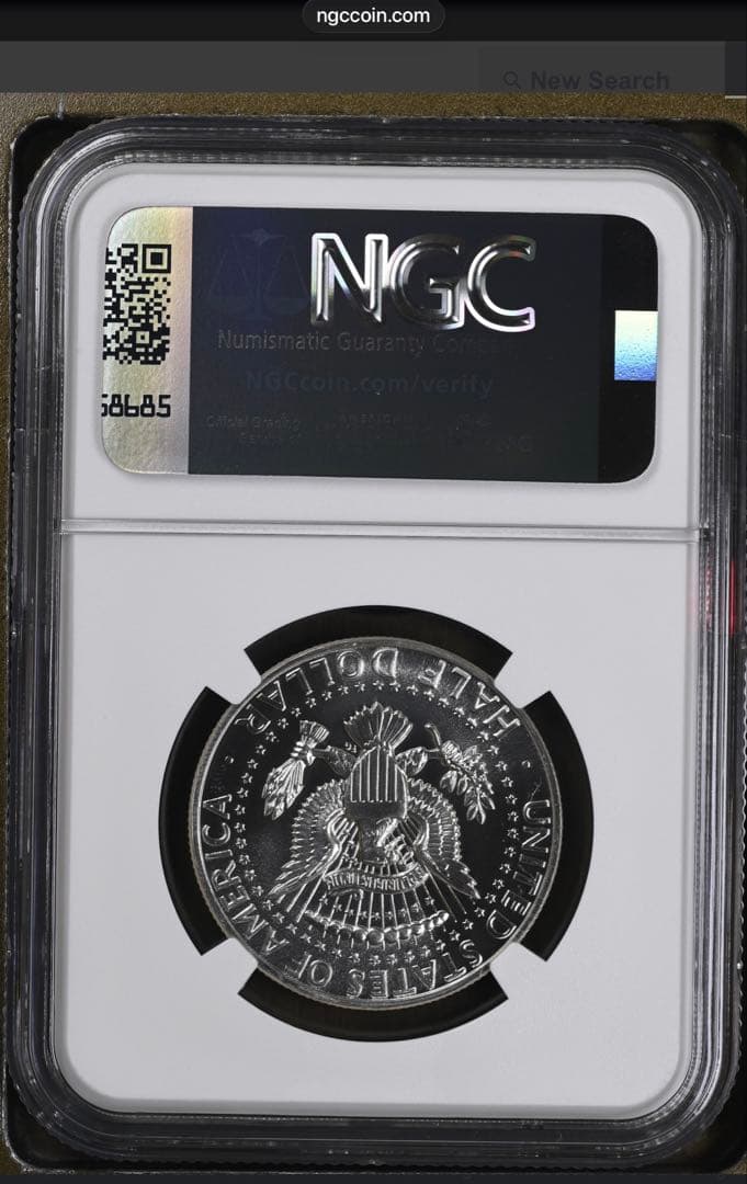 【本物保証】NGC鑑定 1964年 アメリカ ケネディ ハーフダラー PF66