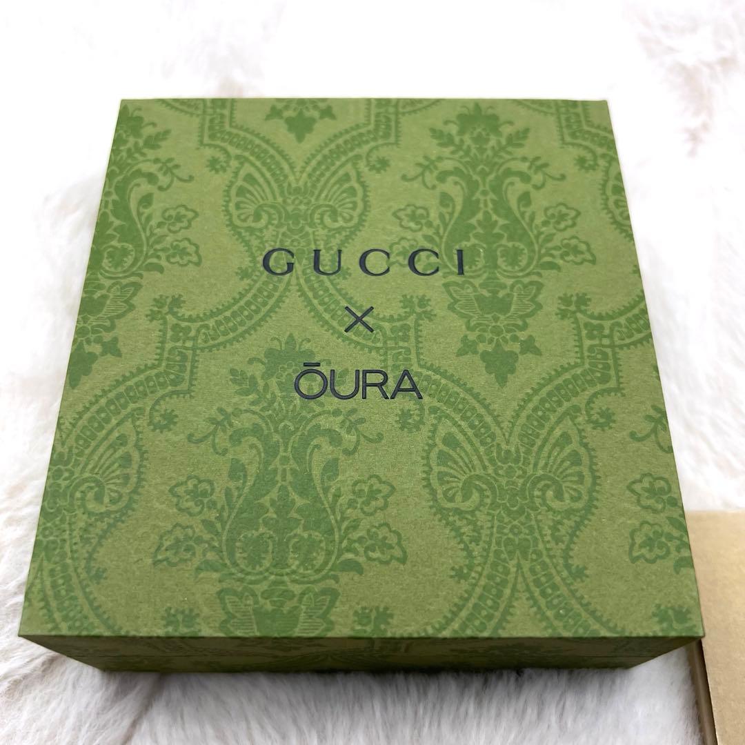 未使用保管品✨GUCCI×Oura スマートリング 黒金　20号