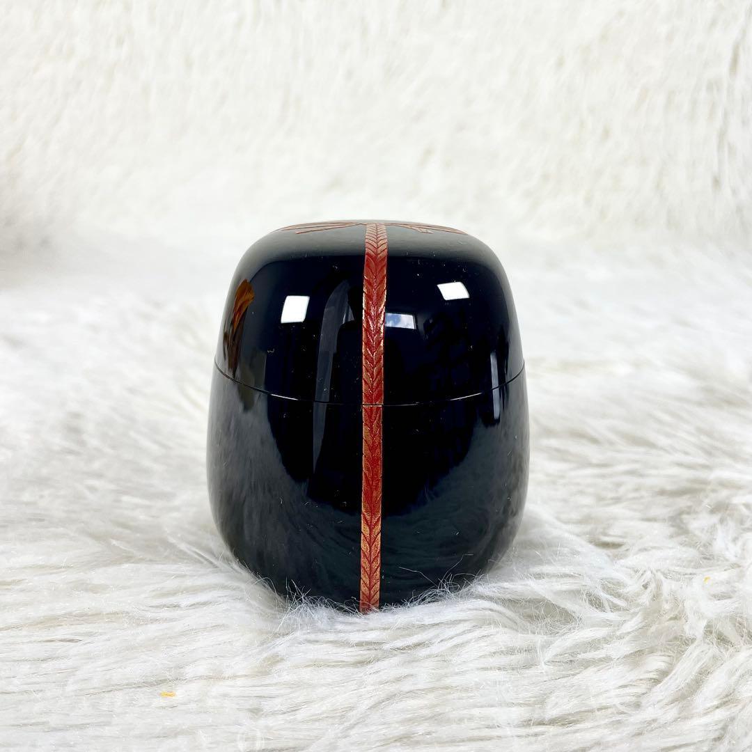 極美品　清瀬一光作　棗　結び前檜　零　茶道具