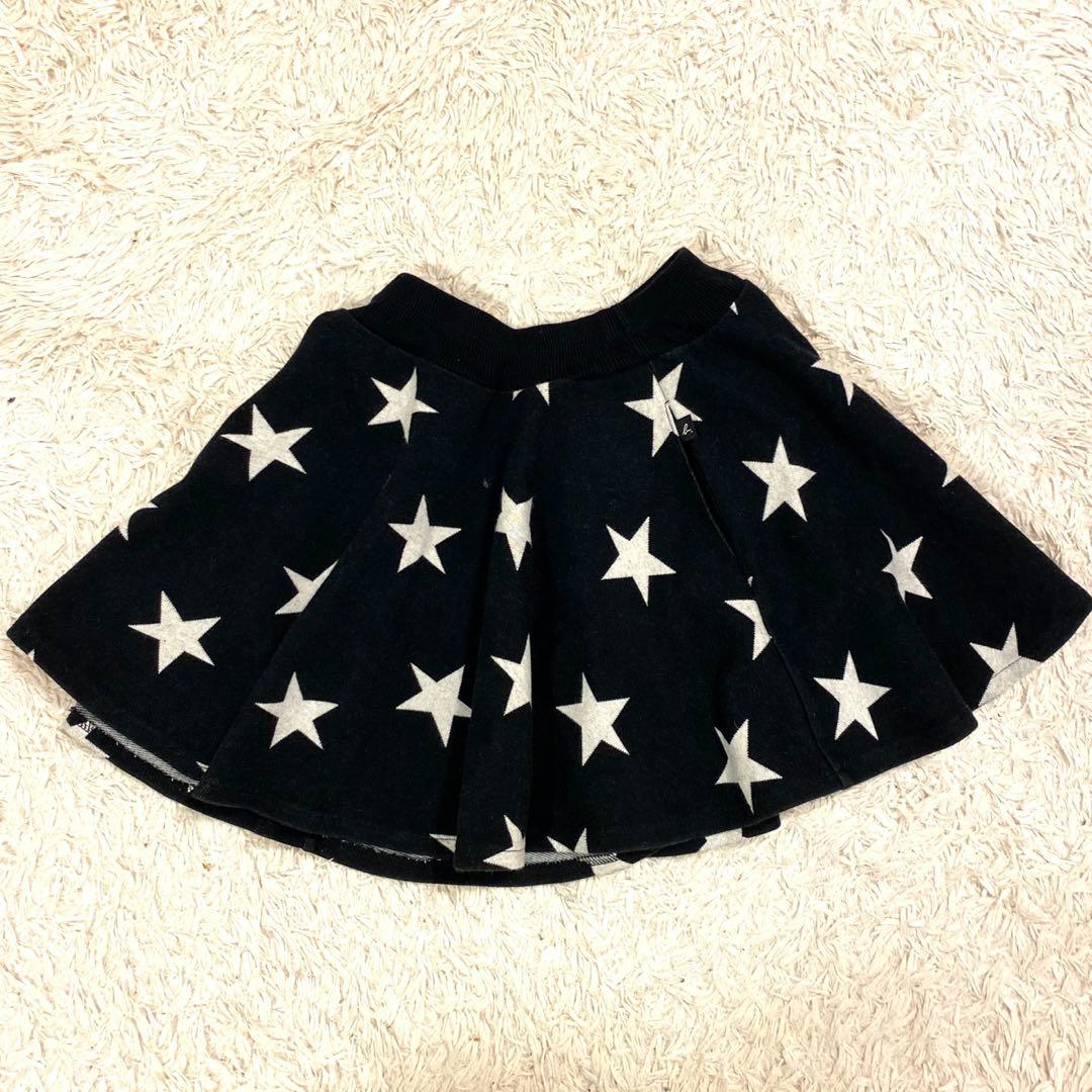 アニエスb⭐︎120 /スター柄の帽子、タートル、スカートお得なお買い得3点セット
