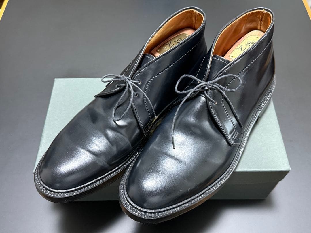 Alden 1340 9D コードバン 純正シューツリー付 ブラック