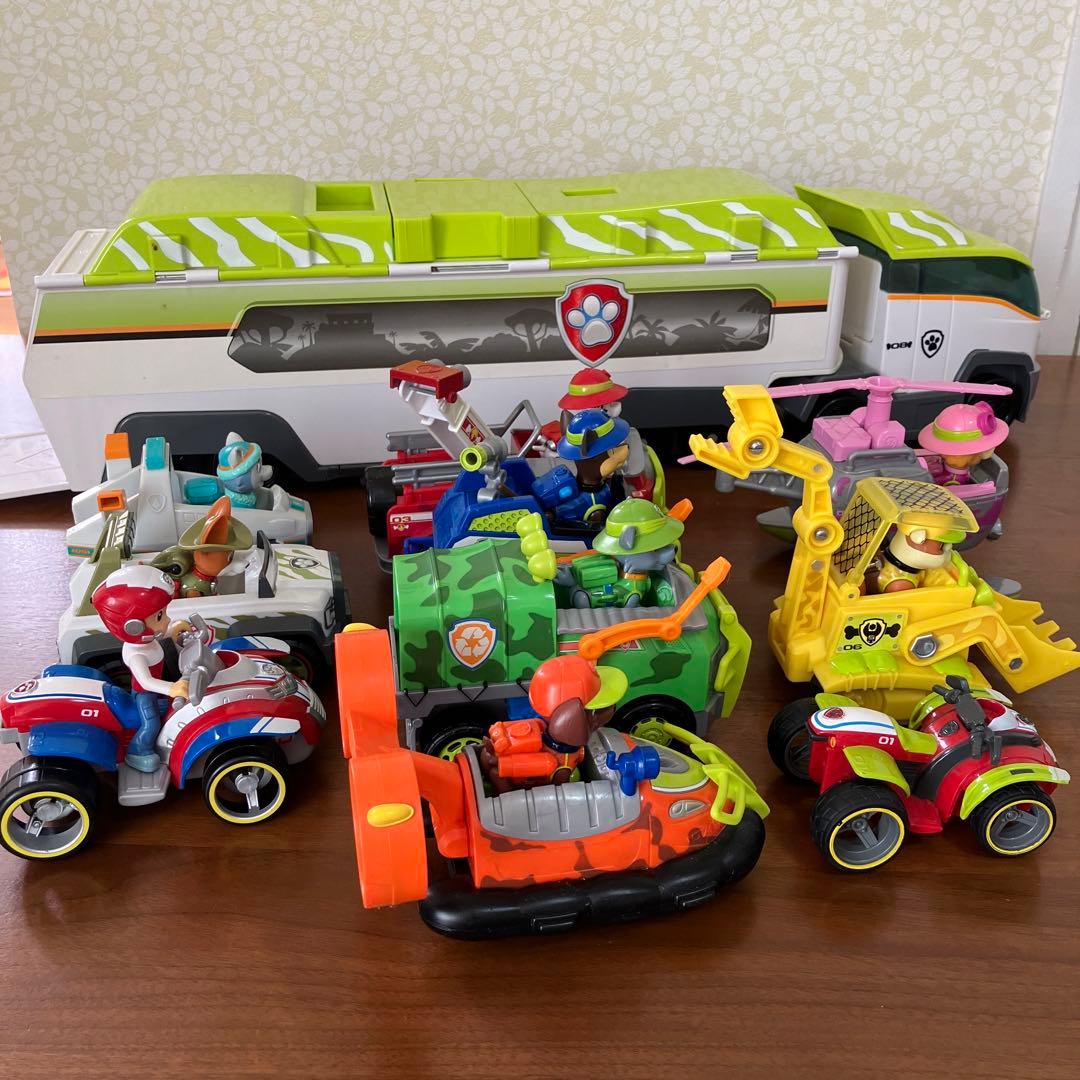 激レア！パウパトロール フィギュア&トラックセット
