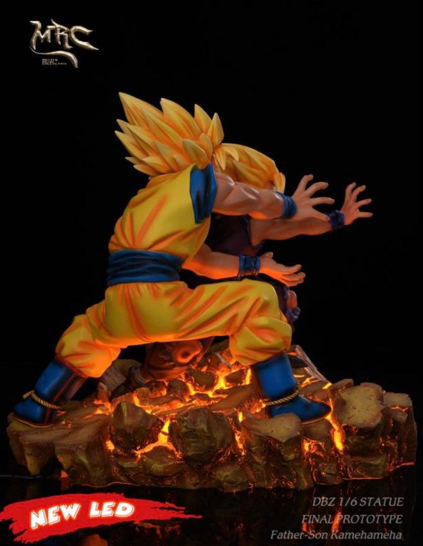 【ドラゴンボール】ガレージキットフィギュア 孫悟空&孫悟飯 DragonBall
