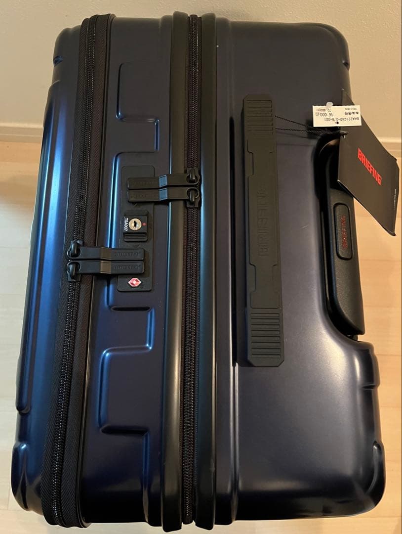 新品 ブリーフィング限定キャリーケーススーツケース60Lネイビー最終価格