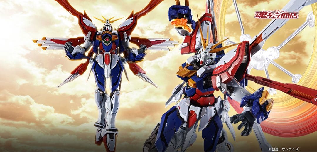 新品　L BUILD メタルビルド　ゴッドガンダム ＆ 弐 （セカンド）