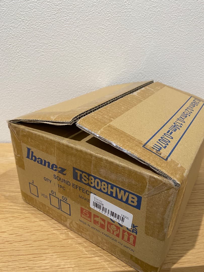 【未使用】Ibanez TS808 HW Tube Screamer