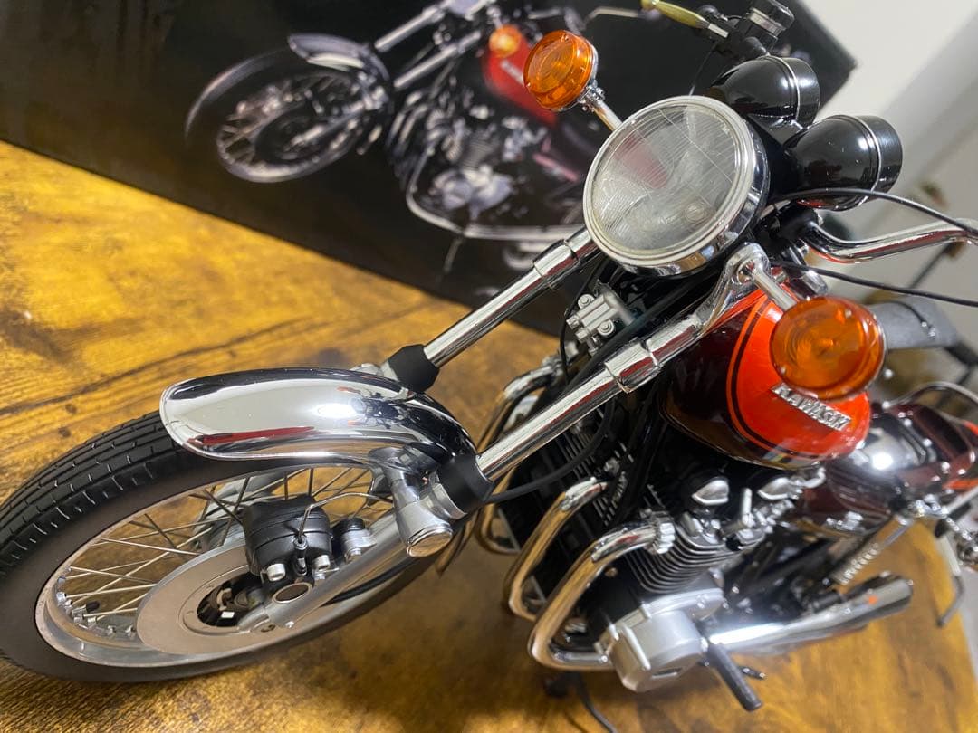 ミニチャンプス　カワサキ Z1 900 1/6ビックスケールモデル　難あり