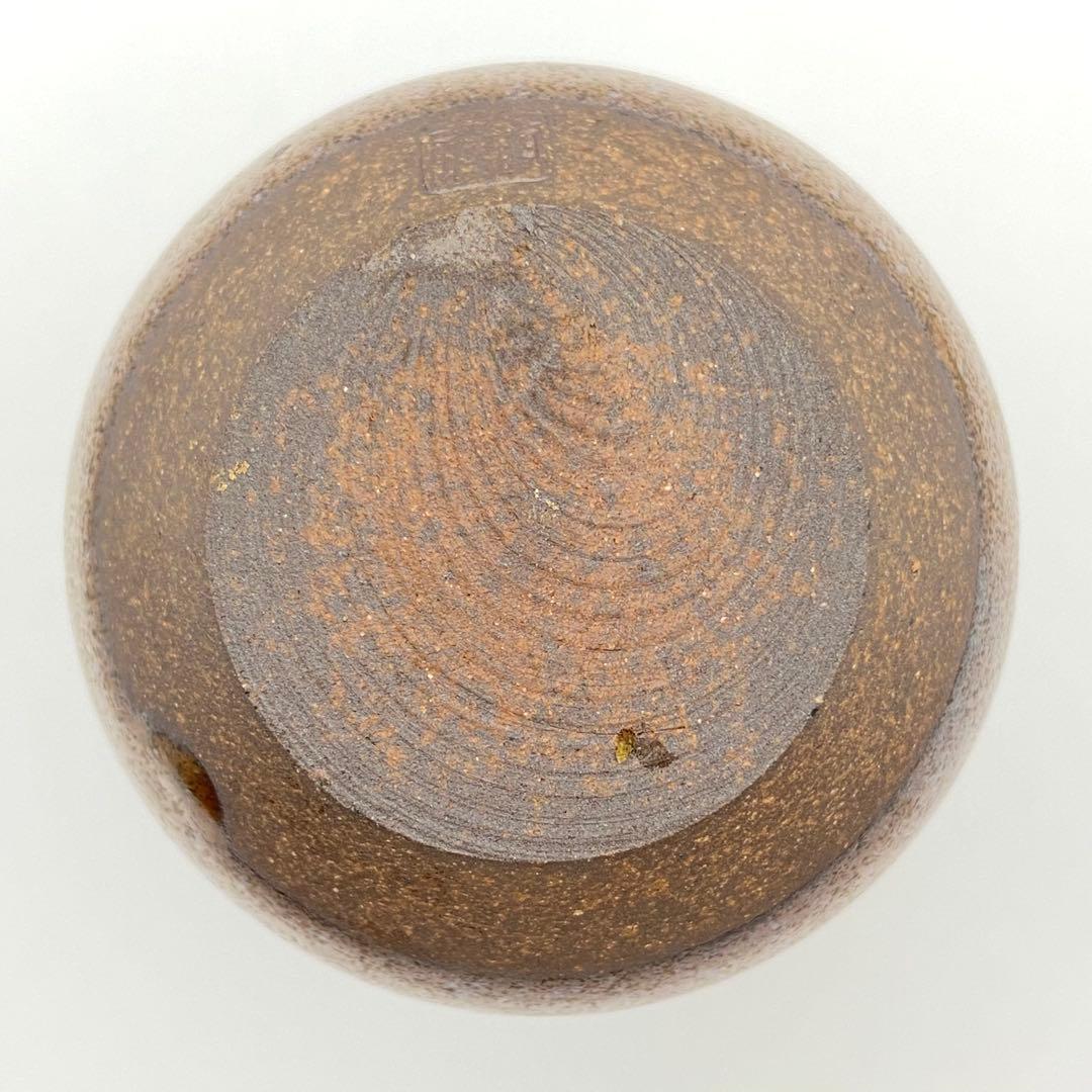 肩衝茶入 三笠山写　笹田有祥　共箱入　茶道具　濃茶器　仕覆:船越間道　古美術