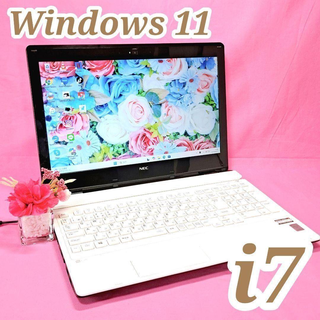 B15【ちょっと訳あり】i7/8GB NECノートパソコン Windows11