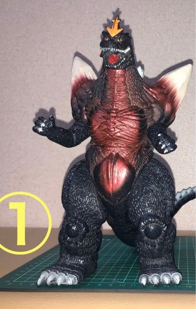 スペースゴジラ2体セット★ゴジラ歴代怪獣ボックス版　ゴジラシリーズ　色違い