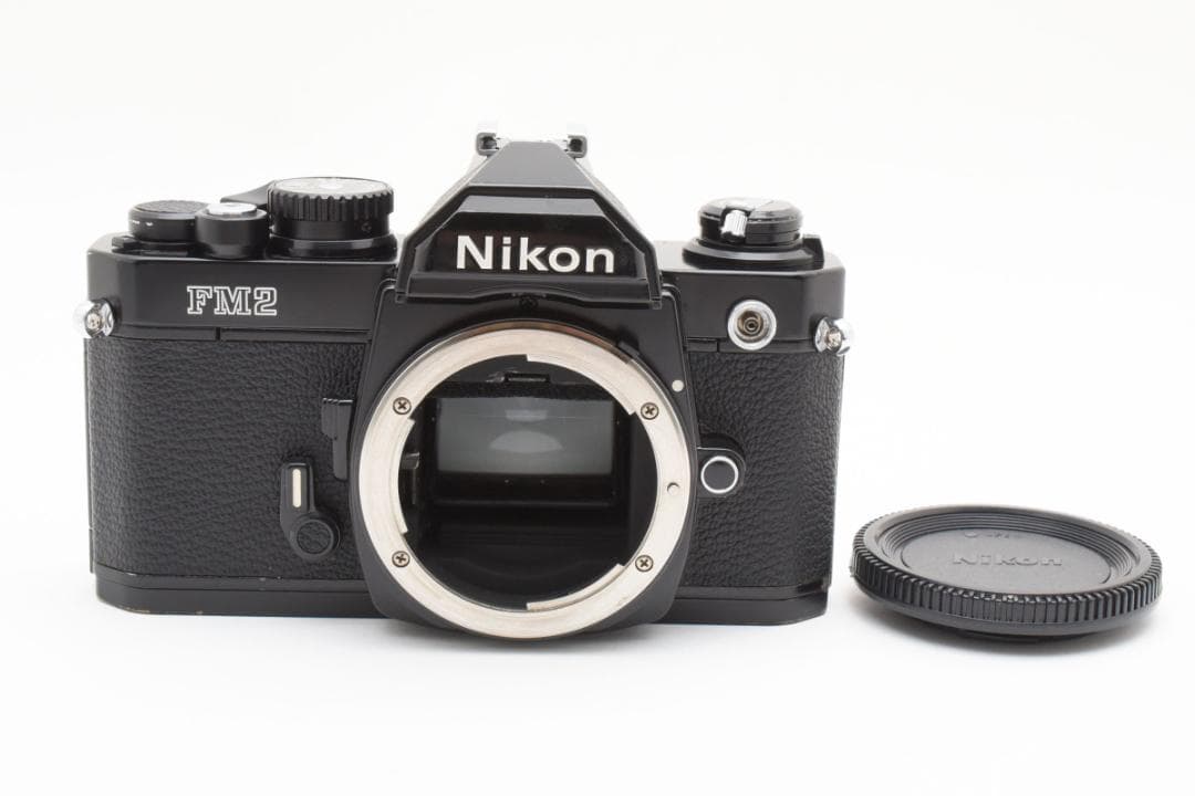 美品 NIKON NEW FM2 ブラック フィルム　モルト新品交換済 M317