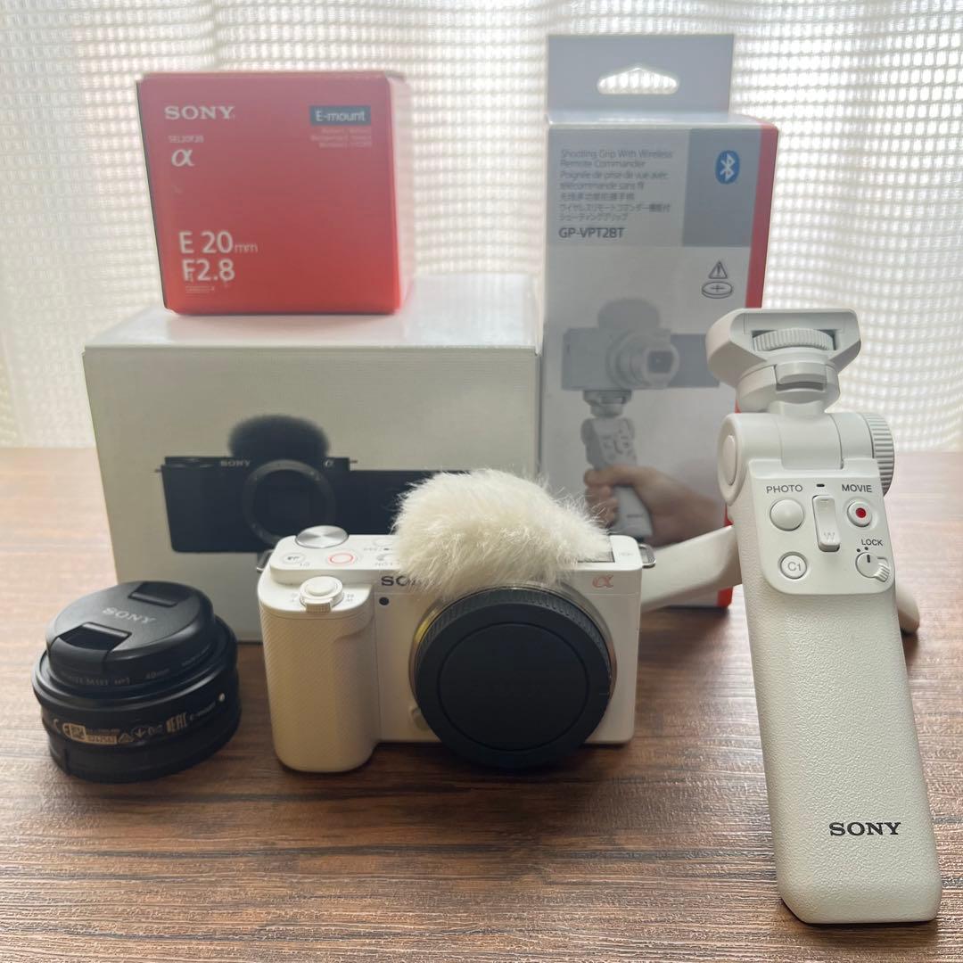 最終値下げ SONY ZV-E10 ミラーレスカメラ E 20mm F2.8