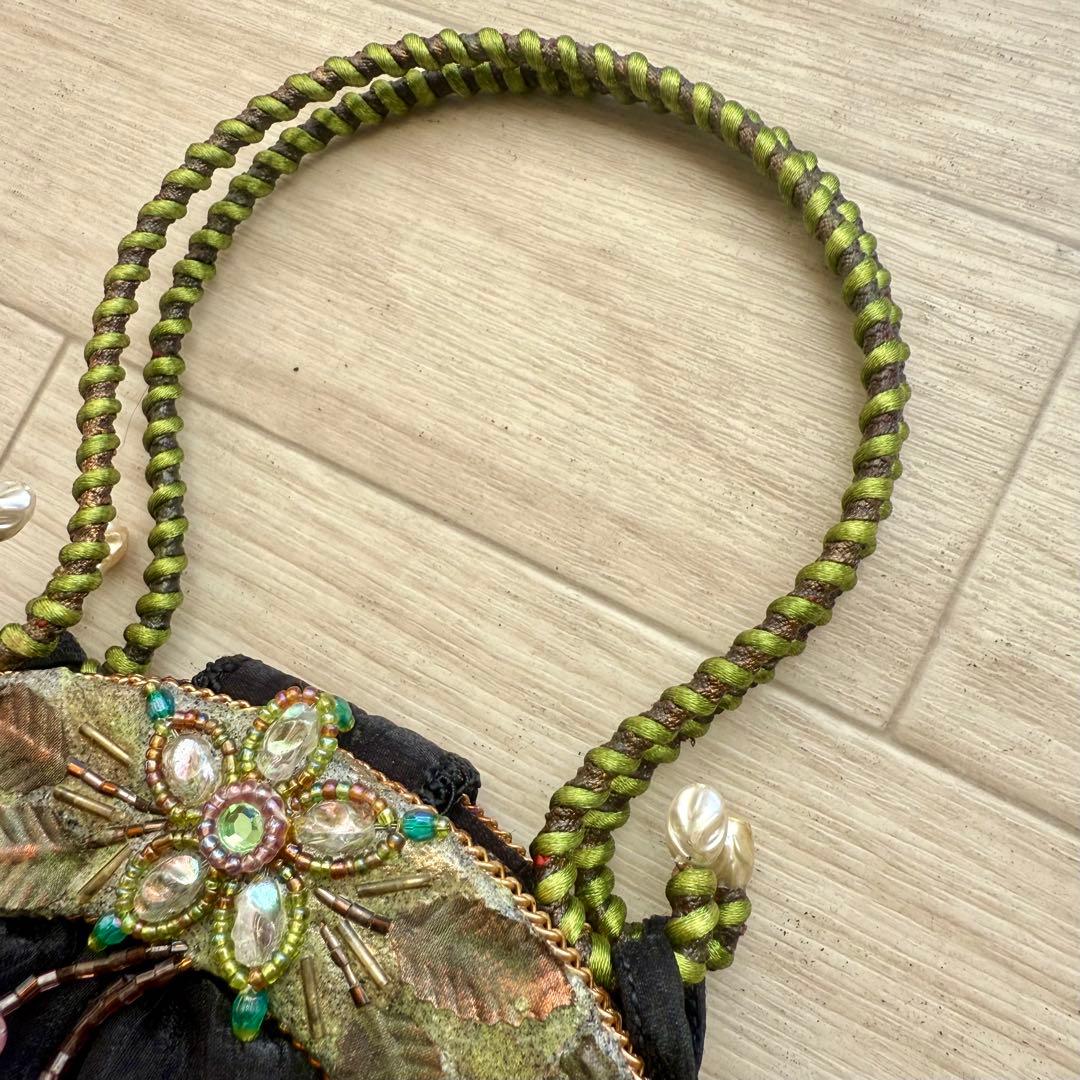 新品未使用MARY FRANCES メアリーフランシス ハンドバッグ