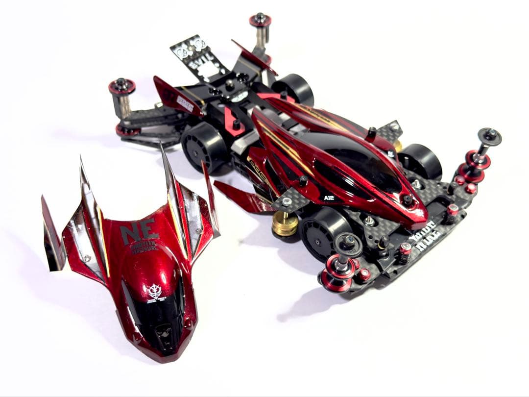 ミニ四駆　完成品　msフレキ デュアルリッジ