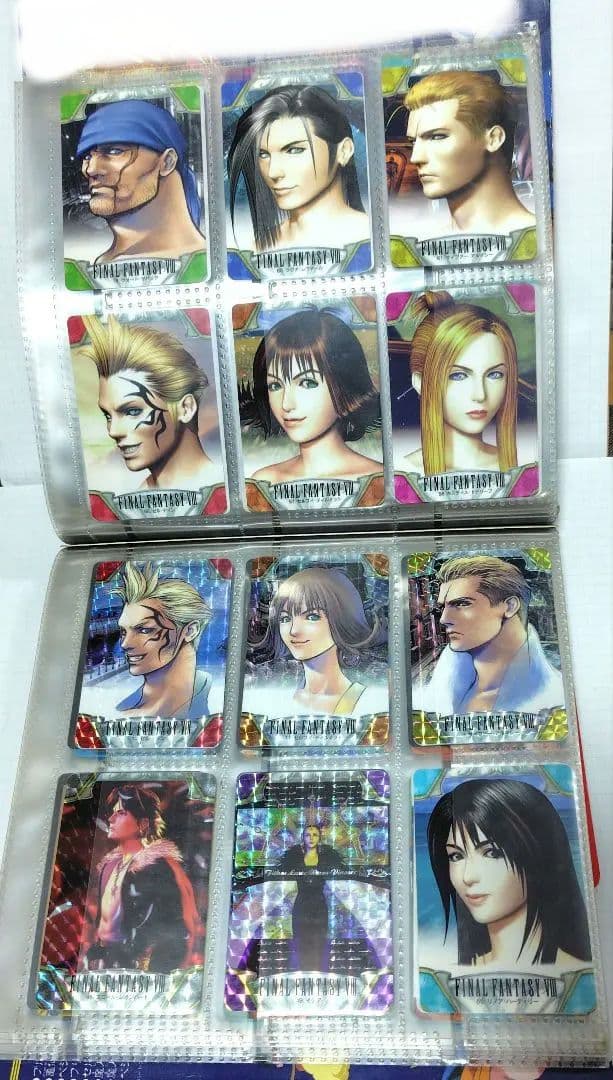 初版　ファイナルファンタジー8　カードダス　マスター　リノア　スコール