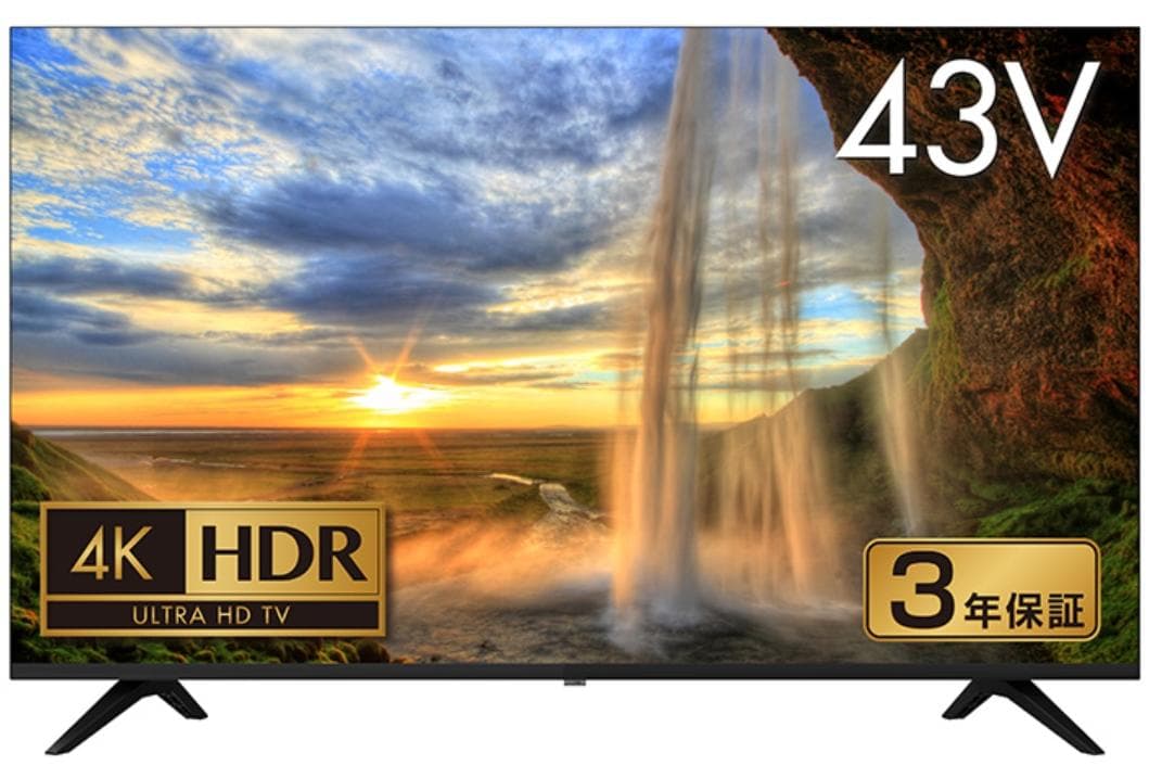 GREENHOUSE 4K 43型液晶テレビ GH-TV43BGE 2023年製