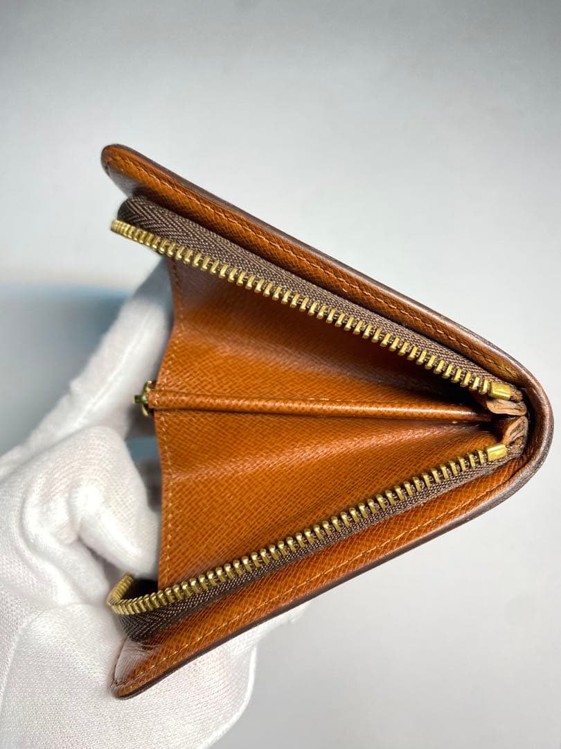 【✨極美品✨】ルイヴィトン モノグラム ポルトモネジップ ラウンドファスナー