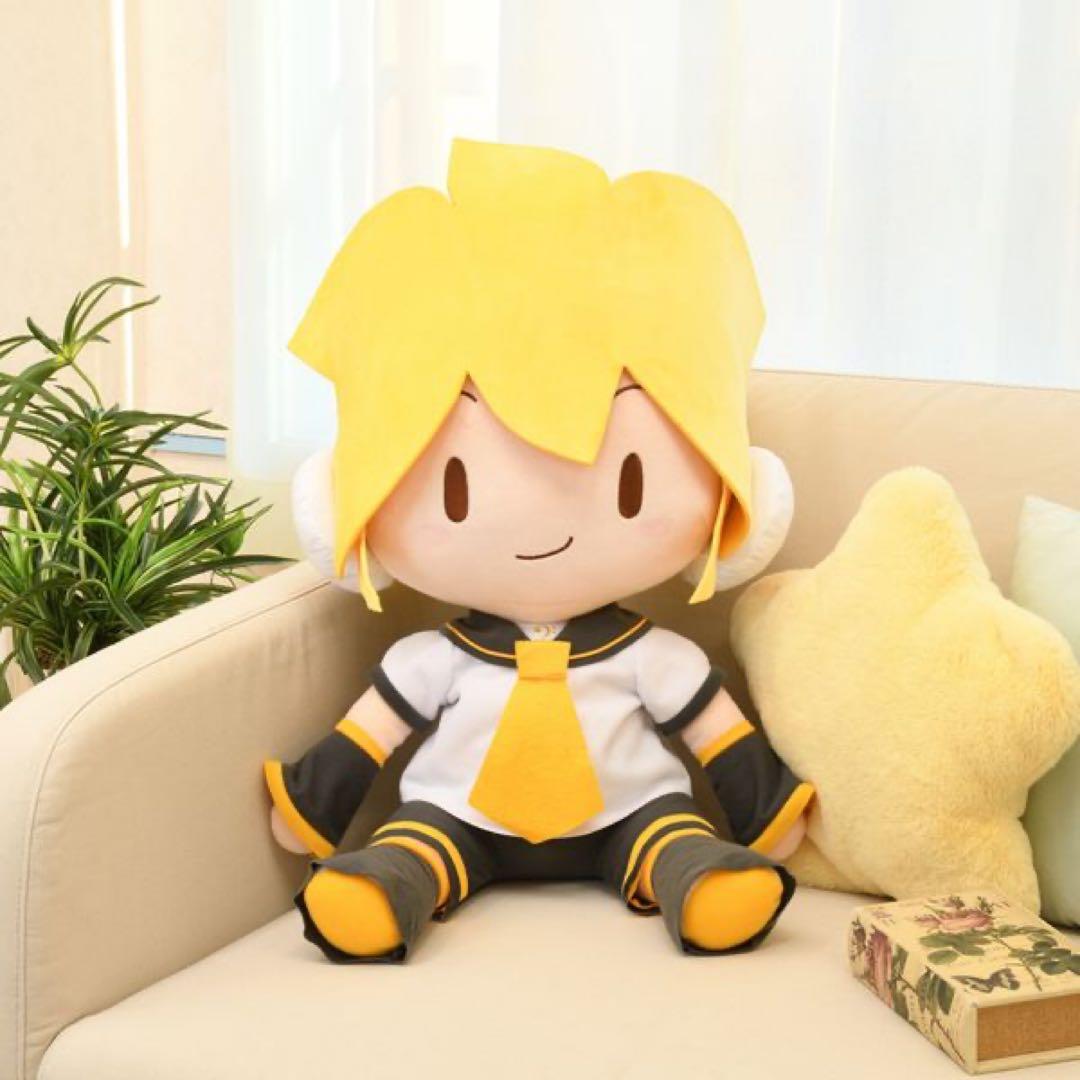 ふわぷちどでかジャンボぬいぐるみ 鏡音レン