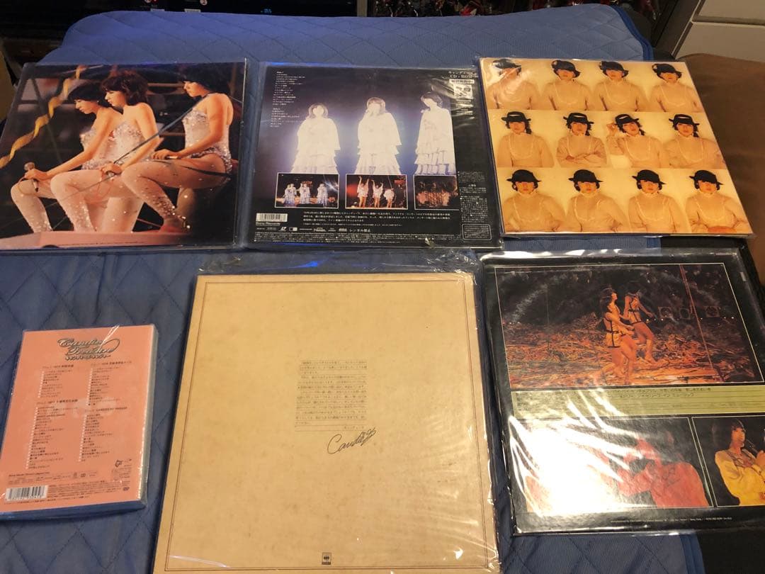 キャンディーズ 貴重コレクション アナログLPレコード／LD／DVDコレクション