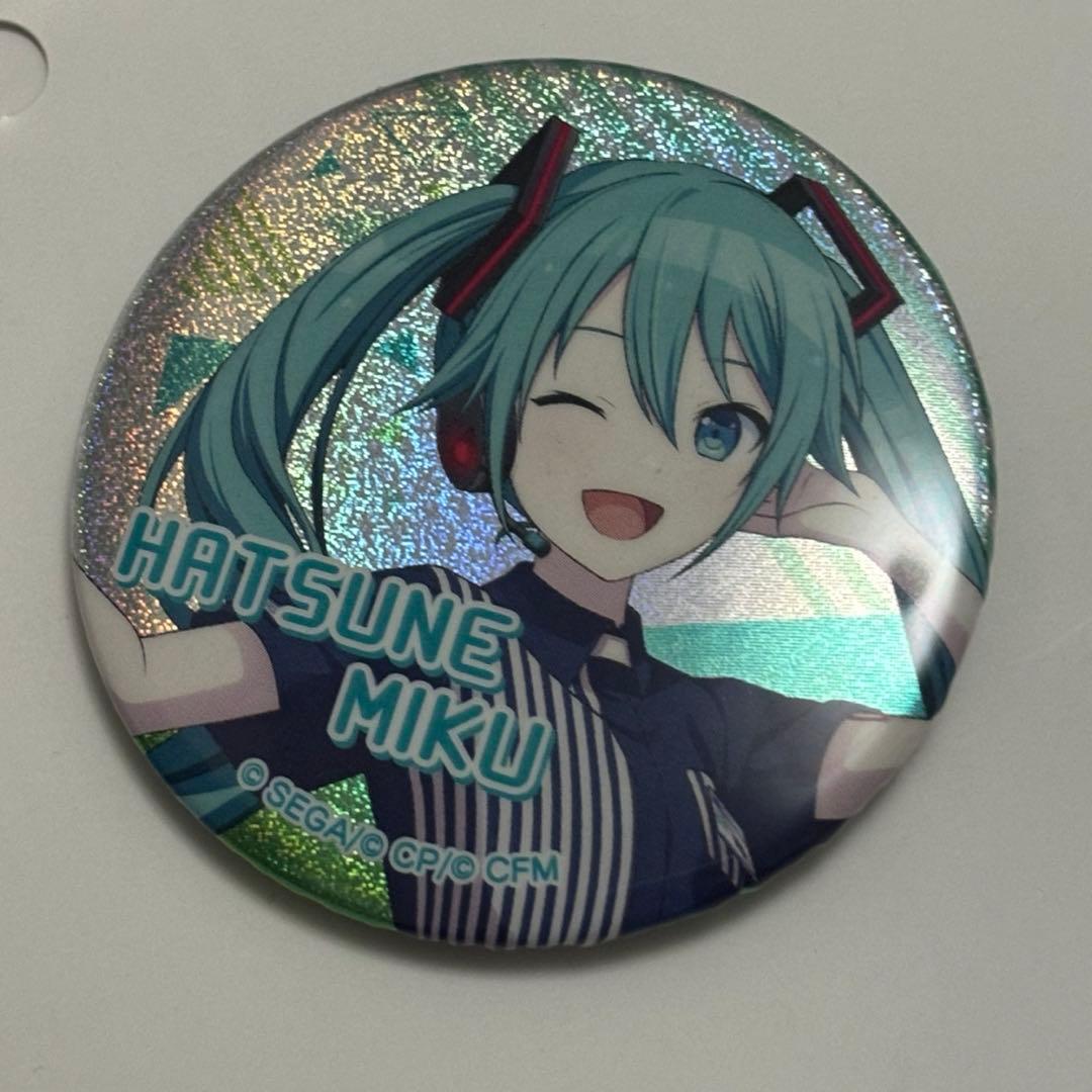 初音ミク　ローソンコラボ　缶バッジ
