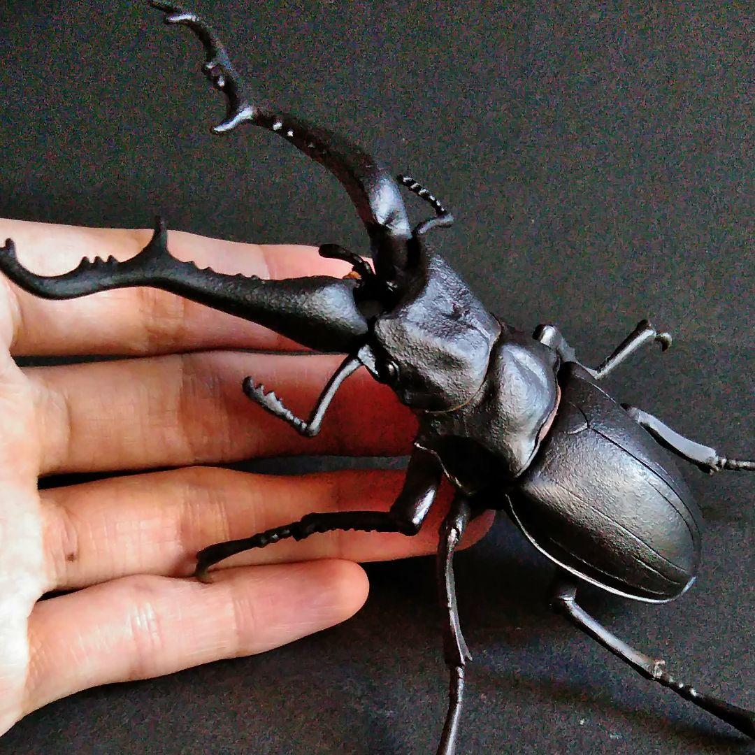 昆虫　フィギア　クワガタ　原寸大モデル
