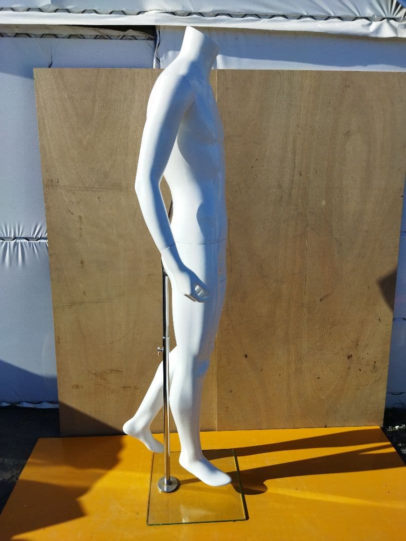 男性用マネキン トルソー 約53×50×H180cm　人形　等身大