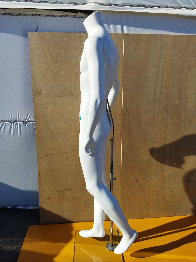男性用マネキン トルソー 約53×50×H180cm　人形　等身大