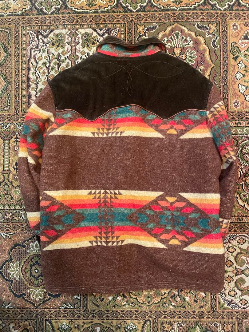 希少・レア CHIPIE フィールドジャケット ブルゾン L ネイティブ柄