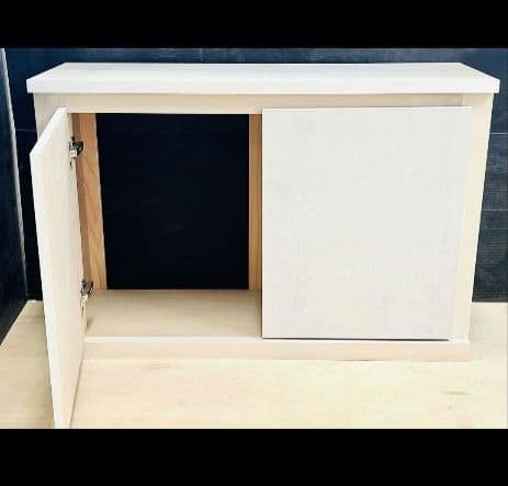 ① 水槽台　キャビネット　90cm×30cm水槽用