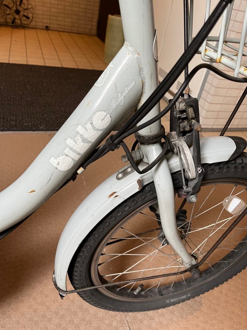 ブリジストン bikke e 電動アシスト自転車 子乗せ付 20インチ