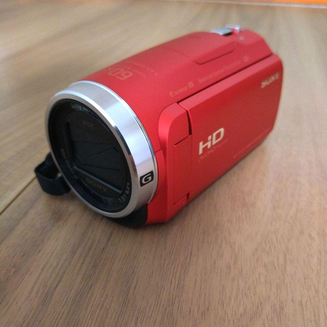 【美品】SONY ハンディカム HDR-CX680 レッド