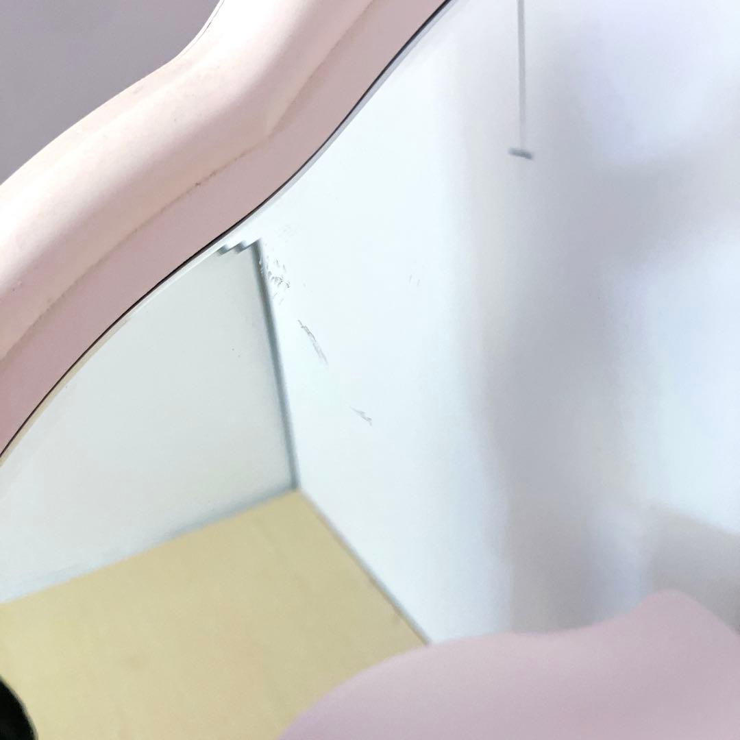 アンティーク調　ロココ調　ドレッサー　コンソール　ピンク　電源付き