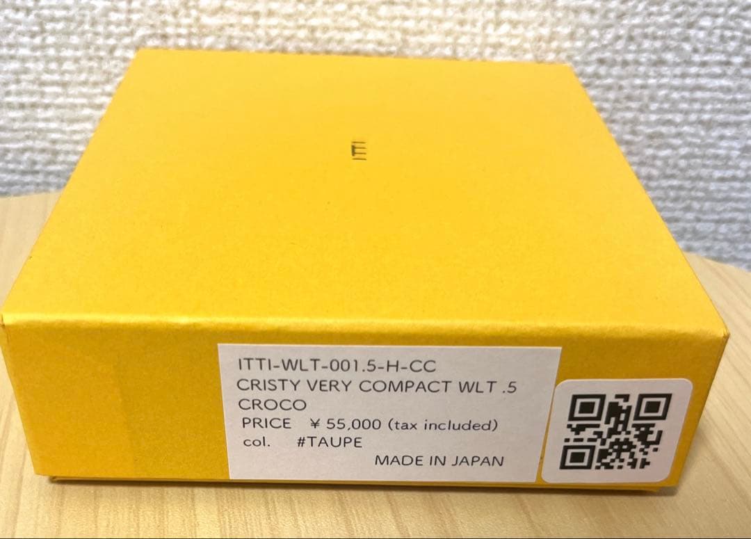 itti　イッチ　コンパクトウォレット　財布　クロコ